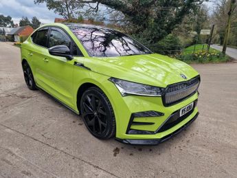 Skoda Enyaq iV 82kWh vRS Coupe 5dr Electric Auto 4WD (DC135kW) (299 ps)