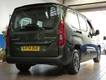 CITROEN E-BERLINGO 52kWh PLUS XL MPV 5dr Electric Auto (7.4kW Charger) (136 ps)