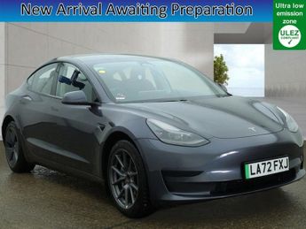Tesla Model 3 Saloon 4dr Electric Auto RWD (241 bhp)