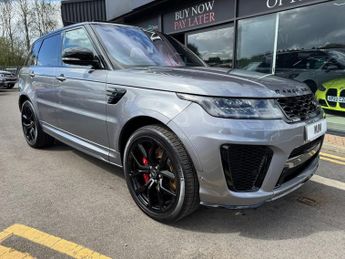 LAND ROVER RANGE ROVER SPORT 5.0 P575 V8 GPF SVR SUV 5dr Petrol Auto 4WD Euro 6 (s/s) (575 ps