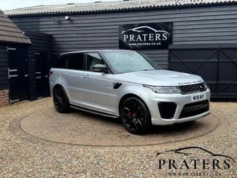 Land Rover Range Rover Sport 5.0 P575 V8 SVR SUV 5dr Petrol Auto 4WD Euro 6 (s/s) (575 ps)