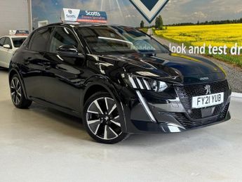 PEUGEOT E-208 50kWh GT Hatchback 5 Door Electric Automatic Black 1 Former Keep