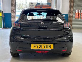 PEUGEOT E-208 50kWh GT Hatchback 5 Door Electric Automatic Black 1 Former Keep