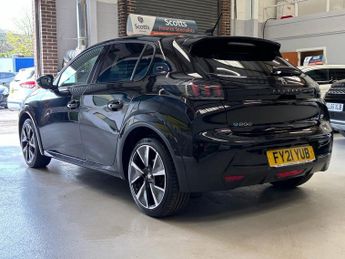 PEUGEOT E-208 50kWh GT Hatchback 5 Door Electric Automatic Black 1 Former Keep