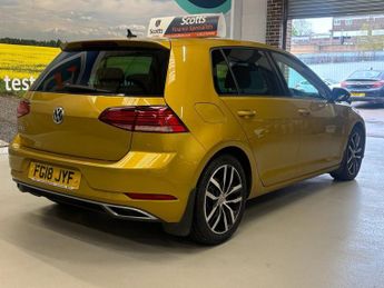 VOLKSWAGEN GOLF 2.0 TDI GT Hatchback 5 Door Diesel Automatic DSG Yellow Euro 6 