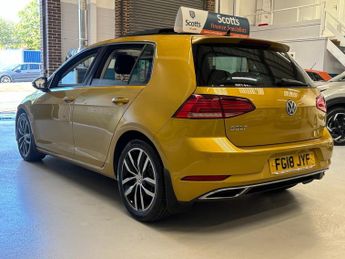 VOLKSWAGEN GOLF 2.0 TDI GT Hatchback 5 Door Diesel Automatic DSG Yellow Euro 6 