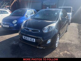 Kia Picanto 1.25 3 Hatchback 5dr Petrol Manual Euro 5 (84 bhp)
