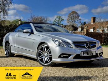 Mercedes E Class 2.1 E250 CDI BlueEfficiency Sport Cabriolet 2dr Diesel G-Tronic+
