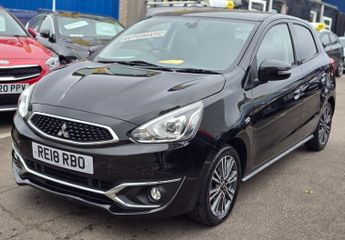 MITSUBISHI MIRAGE AUTOMATIC 1.2 Juro Hatchback 5dr Petrol CVT Euro 6 (s/s) (79 ps)