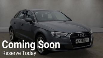 AUDI A3 1.5 TFSI CoD 35 Sport Sportback 5dr Petrol S Tronic Euro 6 (s/s)