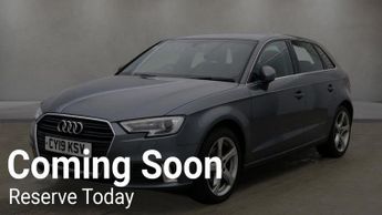 AUDI A3 1.5 TFSI CoD 35 Sport Sportback 5dr Petrol S Tronic Euro 6 (s/s)