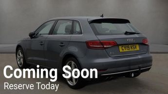 AUDI A3 1.5 TFSI CoD 35 Sport Sportback 5dr Petrol S Tronic Euro 6 (s/s)