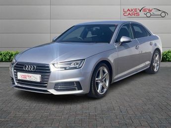AUDI A4 2.0 TDI S line Saloon 4dr Diesel S Tronic Euro 6 (s/s) (190 ps)