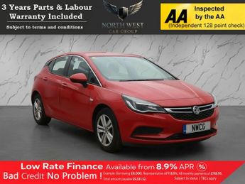 Vauxhall Astra 1.0i Turbo ecoFLEX Design Hatchback 5dr Petrol Manual Euro 6 (s/