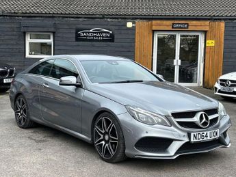 Mercedes E Class 2.1 E220d BlueTEC AMG Line Coupe 2dr Diesel G-Tronic+ Euro 6 (s/