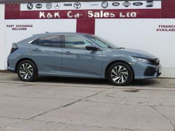 HONDA CIVIC 1.0 VTEC Turbo SE Hatchback 5dr Petrol CVT Euro 6 (s/s) (126 ps)
