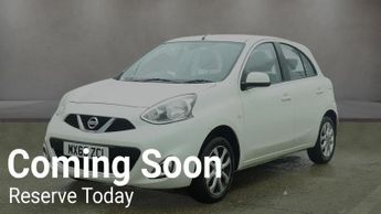 NISSAN MICRA 1.2 Acenta Hatchback 5dr Petrol CVT Euro 5 (80 ps)