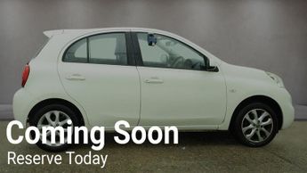 NISSAN MICRA 1.2 Acenta Hatchback 5dr Petrol CVT Euro 5 (80 ps)