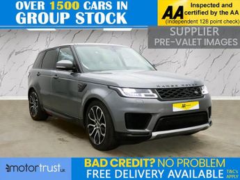 Land Rover Range Rover Sport 2.0 P400e 13.1kWh HSE Silver SUV 5dr Petrol Plug-in Hybrid Auto 