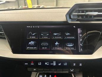 AUDI A3 1.5 TFSI 35 S line Sportback 5dr Petrol Manual Euro 6 (s/s) (150