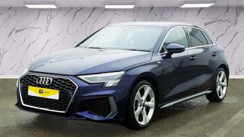 AUDI A3 1.5 TFSI 35 S line Sportback 5dr Petrol Manual Euro 6 (s/s) (150