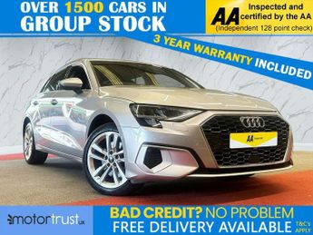 Audi A3 1.4 TFSIe 40 Sport Sportback 5dr Petrol Plug-in Hybrid S Tronic 