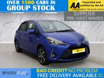 Toyota Yaris 1.5 VVT-h Y20 Bi-tone Hatchback 5dr Petrol Hybrid E-CVT Euro 6 (