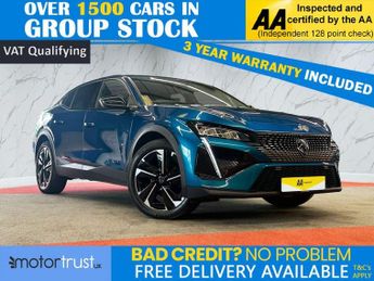 PEUGEOT 408 1.2 PureTech GT Fastback 5dr Petrol EAT Euro 6 (s/s) (130 ps)