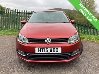 VOLKSWAGEN POLO 1.0 BlueMotion Tech SE Hatchback 5dr Petrol Manual Euro 6 (s/s) 