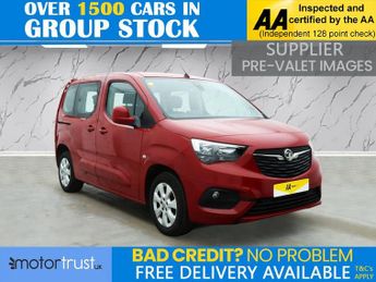 Vauxhall Combo 1.2 Turbo GPF Energy MPV 5dr Petrol Manual Euro 6 (s/s) (110 ps)