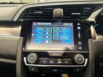 HONDA CIVIC 1.0 VTEC Turbo EX Saloon 4dr Petrol CVT Euro 6 (s/s) (126 ps)