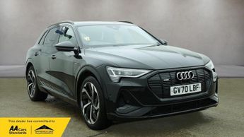 AUDI E-TRON 55 Black Edition SUV 5dr Electric Auto quattro 95kWh (408 ps)