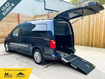 Volkswagen Caddy 5 Seat Petrol Auto Wheelchair Accessible Disabled Access Vehicle
