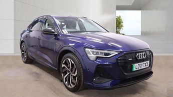 Audi E-Tron 50 Black Edition Sportback 5dr Electric Auto quattro 71.2kWh (11