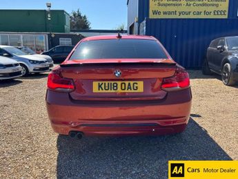 BMW 2 SERIES 2.0 220i Sport Coupe 2dr Petrol Auto Euro 6 (s/s) (184 ps)