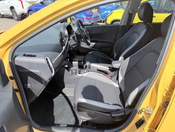 KIA PICANTO Yellow 1.0 DPi X-Line S hatchback, 5,200 miles, ULEZ compliant, 