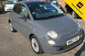 Fiat 500 1.2 Lounge Hatchback 3dr Petrol Manual Euro 6 (s/s) (69 bhp)