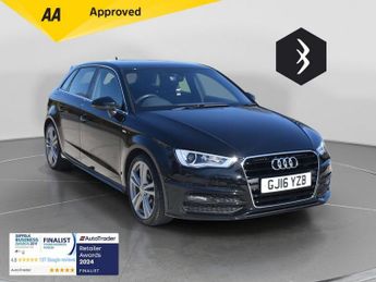 AUDI A3 1.4 TFSI S line Sportback 5dr Petrol S Tronic Euro 6 (s/s) (Nav)