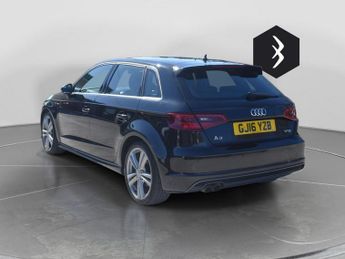 AUDI A3 1.4 TFSI S line Sportback 5dr Petrol S Tronic Euro 6 (s/s) (Nav)