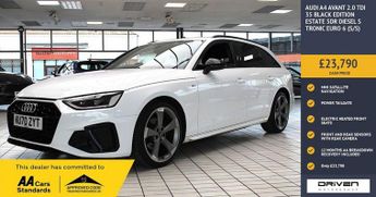AUDI A4 AVANT 2.0 TDI 35 Black Edition Estate 5dr Diesel S Tronic Euro 6 (s/s)