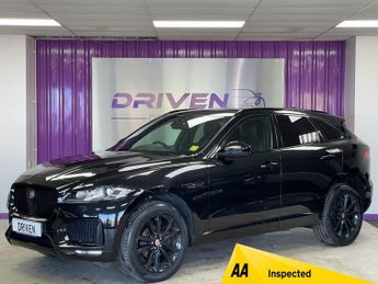 JAGUAR F-PACE 2.0 D180 Chequered Flag SUV 5dr Diesel Auto AWD Euro 6 (s/s) (18