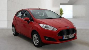 Ford Fiesta 1.25 Zetec Hatchback 5dr Petrol Manual Euro 6 (82 ps)