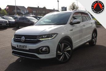 VOLKSWAGEN T-CROSS 1.0 TSI R-Line SUV 5dr Petrol Manual Euro 6 (s/s) (115 ps)