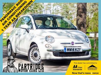 Fiat 500 1.2 Lounge Hatchback 3dr Petrol Manual Euro 6 (s/s) (69 bhp)