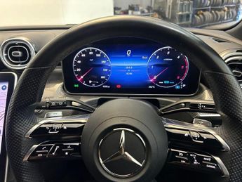MERCEDES-BENZ C-CLASS 2.0 C220dh MHEV AMG Line (Premium) Estate 5dr Diesel Hybrid G-Tr