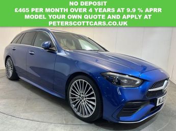 MERCEDES-BENZ C-CLASS 2.0 C220dh MHEV AMG Line (Premium) Estate 5dr Diesel Hybrid G-Tr