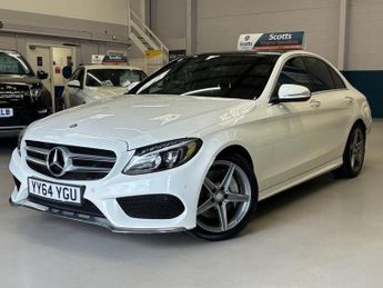 MERCEDES-BENZ C-CLASS 2.1 C250 BlueTEC AMG Line Saloon 4 Door Diesel Automatic White G
