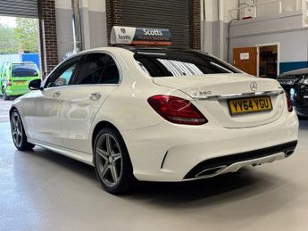 MERCEDES-BENZ C-CLASS 2.1 C250 BlueTEC AMG Line Saloon 4 Door Diesel Automatic White G