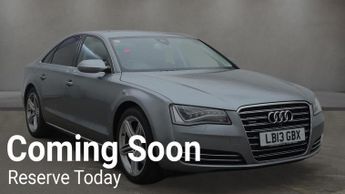 Audi A8 3.0 TDI V6 Sport Executive Saloon 4dr Diesel Tiptronic quattro E