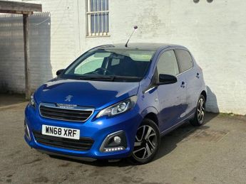 PEUGEOT 108 1.0 Allure Hatchback 5dr Petrol 2 Tronic Euro 6 (72 ps)